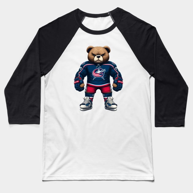 Columbus Blue Jackets Baseball T-Shirt by Americansports